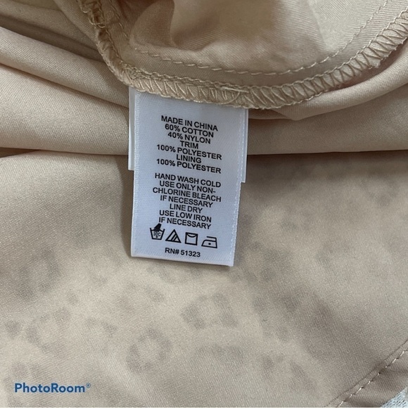 CeCe sleeveless floral lace black and white dress size 8 - Picture 4 of 6